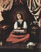 Francisco de Zurbaran The Young Virgin oil painting reproduction